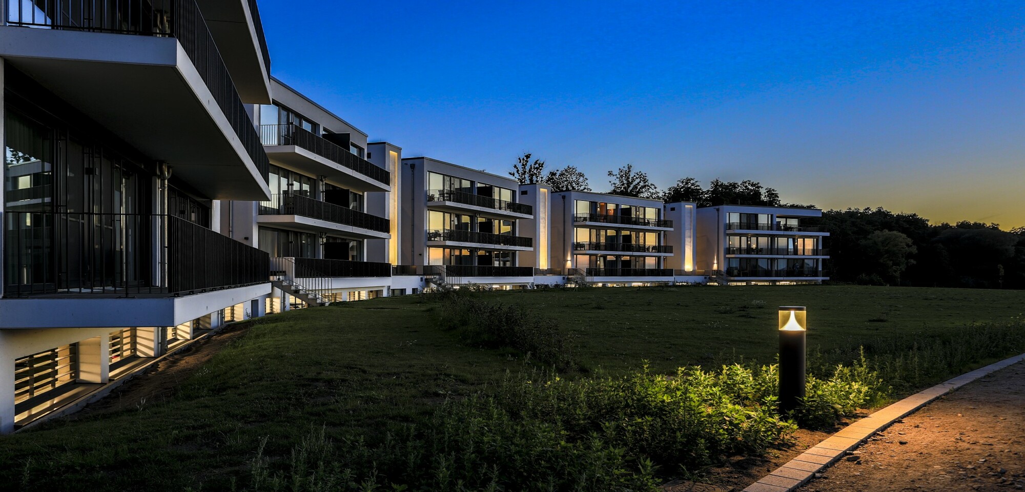 Maremüritz Ferienwohnungen mit Blick auf die Müritz