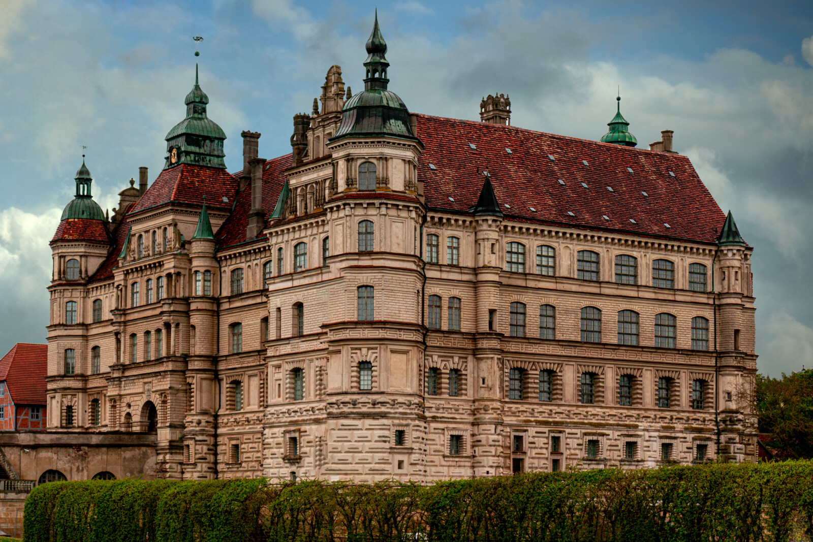 Schloss Güstrow in Mecklenburg Vorpommern.